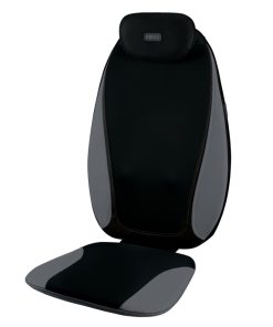 Dual Shiatsu Massage Cushion With Heat - Negro
