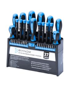 Kit De Destornilladores Y Puntas 37Pzas Bynox