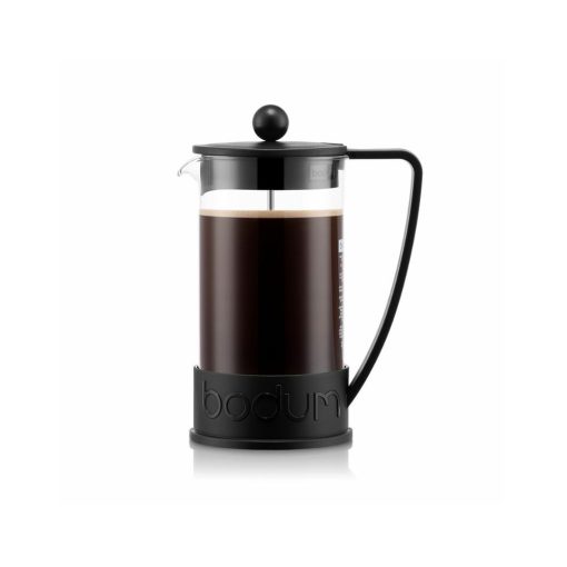 Cafetera Bodum Brazil 8 Pocillos Negra